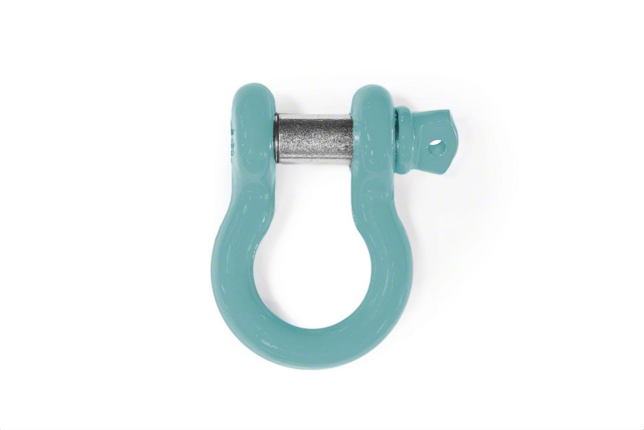 Steinjager Jeep Wrangler 3/4-Inch D-Ring Shackle; Tiffany