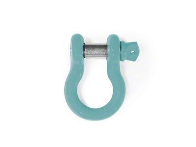 Steinjager 3/4-Inch D-Ring Shackle; Tiffany Blue (18-25 Jeep Wrangler JL)