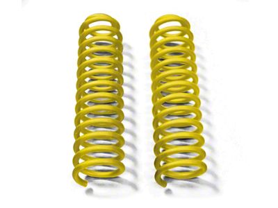 Steinjager 3-Inch Single Rate Front Lift Springs; Lemon Peel (18-25 Jeep Wrangler JL)