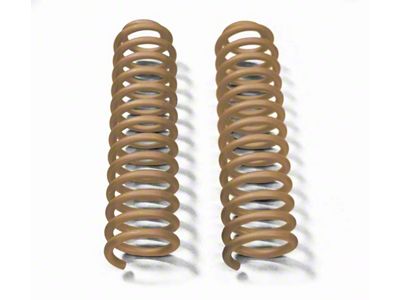 Steinjager 3-Inch Single Rate Front Lift Springs; Military Beige (18-25 Jeep Wrangler JL)
