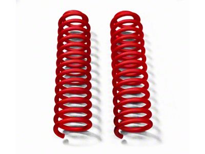 Steinjager 3-Inch Single Rate Front Lift Springs; Red Baron (18-25 Jeep Wrangler JL)