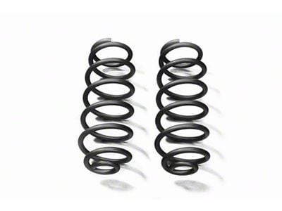 Steinjager 3-Inch Single Rate Rear Lift Springs; Texturized Black (18-25 Jeep Wrangler JL)
