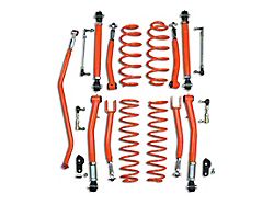Steinjager 3.50-Inch Double Adjustable Suspension Lift Kit; Fluorescent Orange (18-25 Jeep Wrangler JL)
