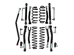 Steinjager 3.50-Inch Double Adjustable Suspension Lift Kit; Black (18-26 Jeep Wrangler JL)
