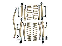 Steinjager 3.50-Inch Double Adjustable Suspension Lift Kit; Military Beige (18-25 Jeep Wrangler JL)