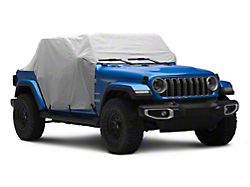 Steinjager 5-Layer Full Door Cab Cover; Gray (18-25 Jeep Wrangler JL 4-Door)
