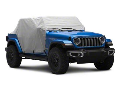 Steinjager 5-Layer Full Door Cab Cover; Gray (18-25 Jeep Wrangler JL 4-Door)