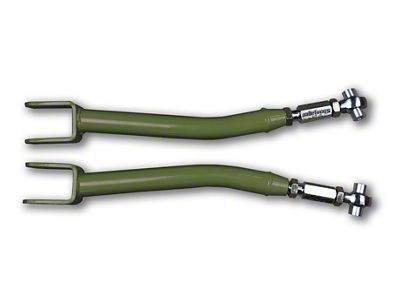 Steinjager Double Adjustable Front Upper Control Arms for 0 to 5-Inch Lift; Locas Green (18-25 Jeep Wrangler JL)