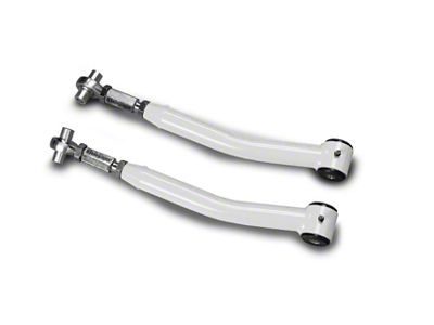 Steinjager Double Adjustable Rear Upper Control Arms for 0 to 5-Inch Lift; Cloud White (07-18 Jeep Wrangler JK)