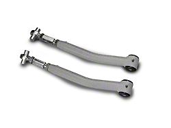Steinjager Double Adjustable Rear Upper Control Arms for 0 to 5-Inch Lift; Gray Hammertone (07-18 Jeep Wrangler JK)