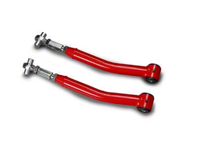 Steinjager Double Adjustable Rear Upper Control Arms for 0 to 5-Inch Lift; Red Baron (07-18 Jeep Wrangler JK)