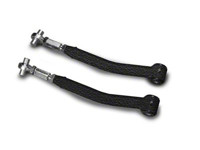 Steinjager Double Adjustable Rear Upper Control Arms for 0 to 5-Inch Lift; Texturized Black (18-25 Jeep Wrangler JL)