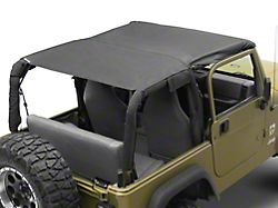 Steinjager Bimini Top Plus; Black Diamond (97-06 Jeep Wrangler TJ, Excluding Unlimited)