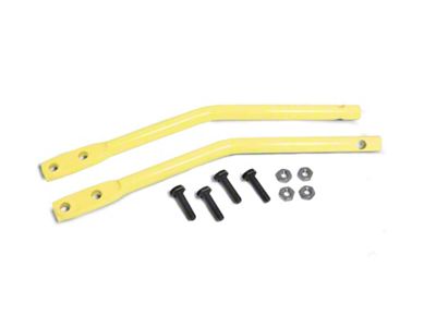Steinjager Door Mirror Leg Kit for Steinjager Tube Doors; Lemon Peel (18-25 Jeep Wrangler JL)