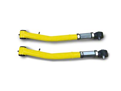 Steinjager Double Adjustable Front Lower Control Arms for 0 to 5-Inch Lift; Lemon Peel (18-25 Jeep Wrangler JL)
