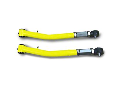 Steinjager Double Adjustable Front Lower Control Arms for 0 to 5-Inch Lift; Neon Yellow (18-25 Jeep Wrangler JL)