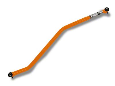 Steinjager Double Adjustable Premium Rear Track Bar for 0 to 6-Inch Lift; Fluorescent Orange (18-25 Jeep Wrangler JL)