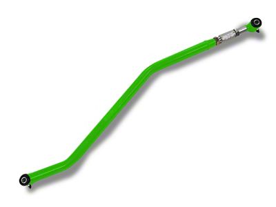 Steinjager Double Adjustable Premium Rear Track Bar for 0 to 6-Inch Lift; Neon Green (18-25 Jeep Wrangler JL)