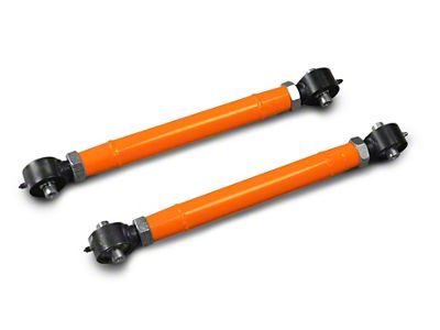 Steinjager Double Adjustable Rear Lower Control Arms for 0 to 5-Inch Lift; Fluorescent Orange (18-25 Jeep Wrangler JL)