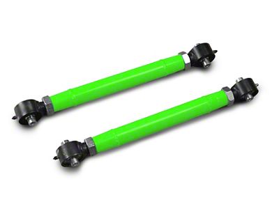 Steinjager Double Adjustable Rear Lower Control Arms for 0 to 5-Inch Lift; Neon Green (18-25 Jeep Wrangler JL)