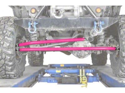 Steinjager Extended Crossover Steering Kit; Hot Pink (97-06 Jeep Wrangler TJ)