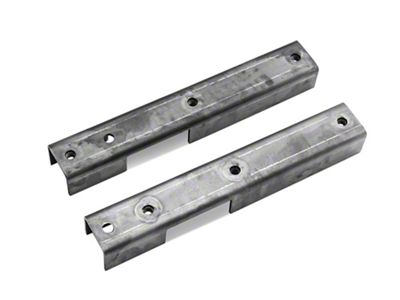 Steinjager Frame Repair Bracket Kit; Skid Plate Mount Section (97-02 Jeep Wrangler TJ)