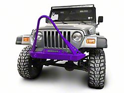 Steinjager Front Bumper with Stinger; Sinbad Purple (97-06 Jeep Wrangler TJ)