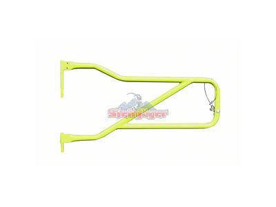 Steinjager Front Trail Tube Doors; Gecko Green (18-25 Jeep Wrangler JL)