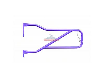 Steinjager Front Trail Tube Doors; Sinbad Purple (18-25 Jeep Wrangler JL)