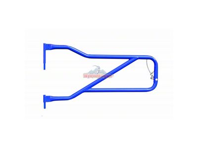 Steinjager Front Trail Tube Doors; Southwest Blue (18-25 Jeep Wrangler JL)