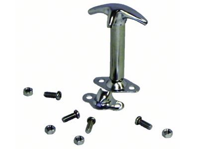 Steinjager Hood Flutter Linkage Chrome (66-95 Jeep CJ5, CJ7 & Wrangler YJ)