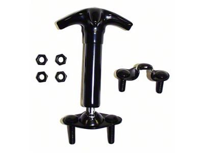 Steinjager Hood Flutter Linkage (66-95 Jeep CJ5, CJ7 & Wrangler YJ)