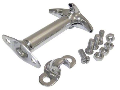 Steinjager Hood Flutter Linkage Stainless (66-95 Jeep CJ5, CJ7 & Wrangler YJ)