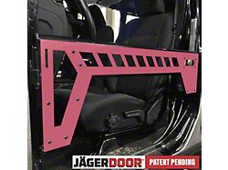Steinjager JagerDoor Front Trail Doors; Hot Pink (18-25 Jeep Wrangler JL)