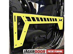 Steinjager JagerDoor Front Trail Doors; Neon Yellow (18-26 Jeep Wrangler JL)