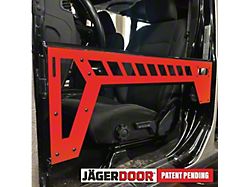 Steinjager JagerDoor Front Trail Doors; Red Baron (18-25 Jeep Wrangler JL)