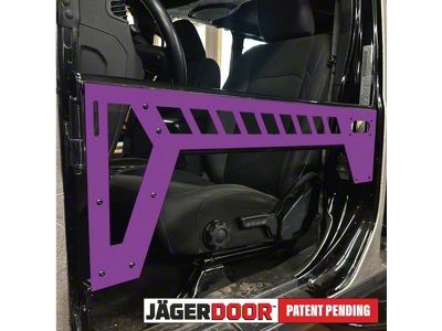 Steinjager JagerDoor Front Trail Doors; Sinbad Purple (18-25 Jeep Wrangler JL)