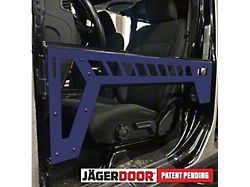 Steinjager JagerDoor Front Trail Doors; Southwest Blue (07-18 Jeep Wrangler JK)