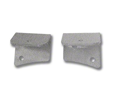 Steinjager Universal Lower Windshield Light Mounting Brackets; Gray Hammertone (97-06 Jeep Wrangler TJ)