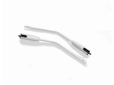 Steinjager Premium Mirror Legs; Cloud White (18-25 Jeep Wrangler JL)