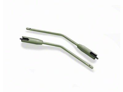 Steinjager Premium Mirror Legs; Locas Green (18-25 Jeep Wrangler JL)