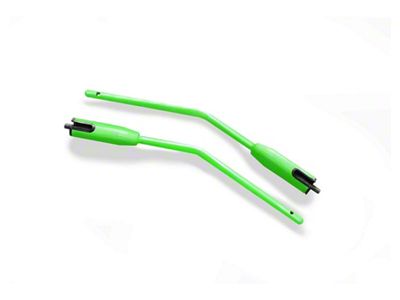 Steinjager Premium Mirror Legs; Neon Green (18-25 Jeep Wrangler JL)