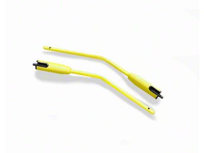 Steinjager Premium Mirror Legs; Neon Yellow (18-25 Jeep Wrangler JL)