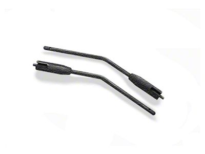 Steinjager Premium Mirror Legs; Texturized Black (18-25 Jeep Wrangler JL)