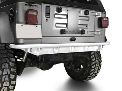 Steinjager Rear Bumper; Cloud White (97-06 Jeep Wrangler TJ)