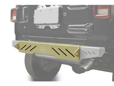 Steinjager Rear Bumper with D-Ring Mounts; Military Beige (18-25 Jeep Wrangler JL)