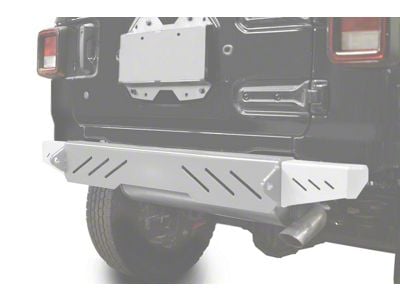 Steinjager Rear Bumper End Caps; Cloud White (18-25 Jeep Wrangler JL)