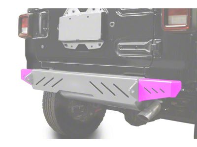 Steinjager Rear Bumper End Caps; Hot Pink (18-25 Jeep Wrangler JL)