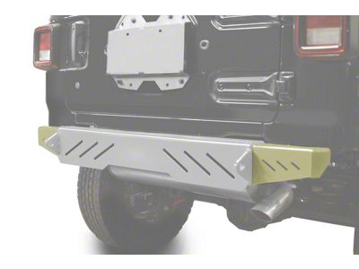 Steinjager Rear Bumper End Caps; Military Beige (18-25 Jeep Wrangler JL)