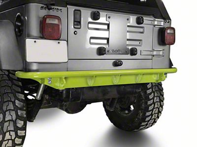 Steinjager Rear Bumper; Gecko Green (97-06 Jeep Wrangler TJ)
